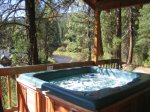Hot Tub Overlooking the River